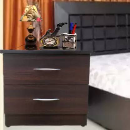 SHREEHARI Side table Engineered Wood Bedside Table