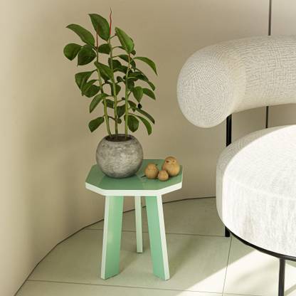 ZHENAURA ARTS WOODEN FOLDABLE SIDE TABLE FOR LIVING ROOM Stool Engineered Wood End Table