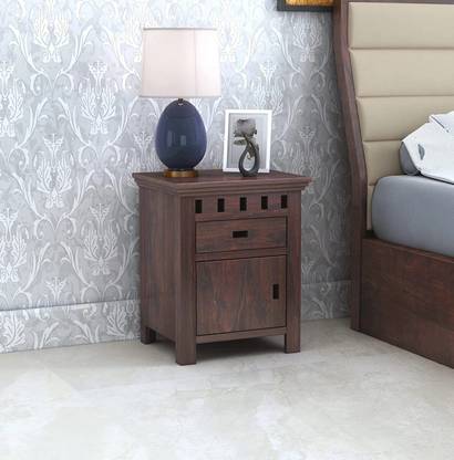 Ganpati Arts Sheesham Wood Armania Bedside Table For Bedroom/Wooden End/Nightstand Lamp Table Solid Wood Side Table