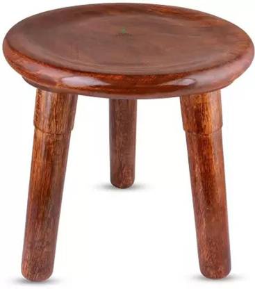 laximi Solid Wood Side Table
