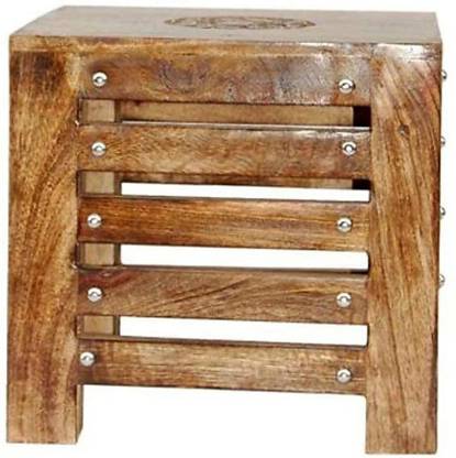 The Galobal Art Solid Wood Side Table