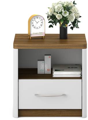 SPACEWOOD Jupiter Bedside Engineered Wood Bedside Table