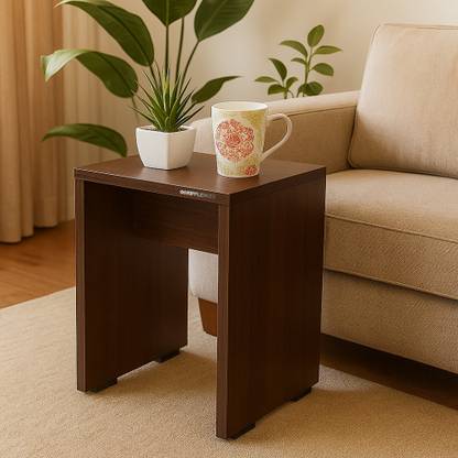 RIPPLEWUDS Engineered Wooden Bed Side Table | End & Sofa Side Table | Corner Coffee Table Engineered Wood Side Table