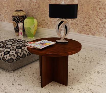 HOME SPARKLE Solid Wood Corner Table
