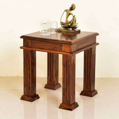 KHATIARTS Solid Wood Side Table