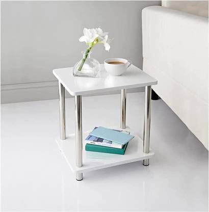 AVRIAN Sofa Side Table End Table Corner Table Size 16 x 16 x 20 inches Engineered Wood Bedside Table