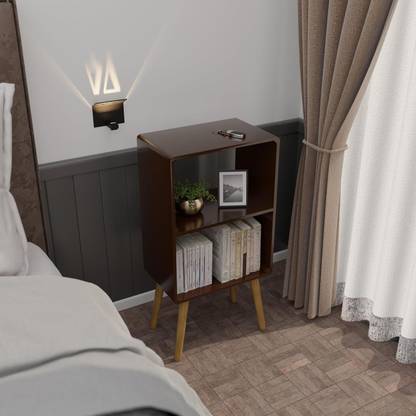 etiquette art Engineered Wood Side Table