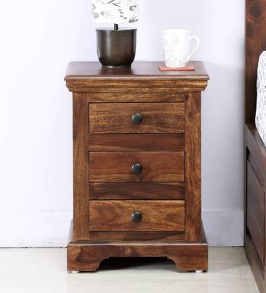 vishwakarma arts VFHBEDSIDE Solid Wood End Table