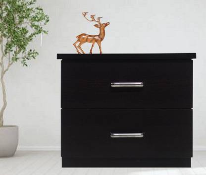 RSPOL 2 DRAWER Engineered Wood Bedside Table