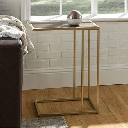 PRITI Modern Side End Accent C Table Metal Side Table
