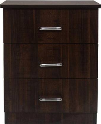 RSPOL 3-DRAWER Engineered Wood Side Table