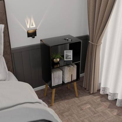 etiquette art Engineered Wood Side Table