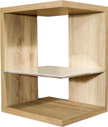 Stymax NEW(BEDSIDE TABLE Light brown)1006 Engineered Wood Side Table