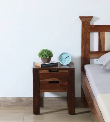 Devsignature Sheesham Wood Scratch Resistant Bedside Table For Bedroom/Living Room Solid Wood Side Table