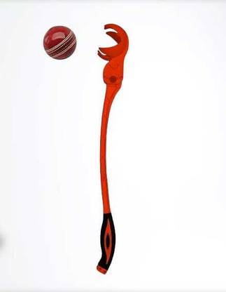 gamers hub Cricket Side Arm Ball Thrower Fast Ball Thrower (Orange) Sidearm Ball Thrower