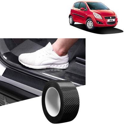 Rhtdm Anti-Scratch sill/Step Decoration Tape 5 meter balck For Ritz_SP857 Door Sill Plate
