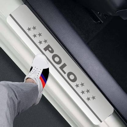 CARXTREME Polo Foot Step Compatible For All Models (4 Pcs) Door Sill Plate