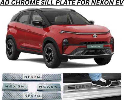 Ad chrome NEW NEXON EV SILL PLATE FOR DOOR FOOT AREA Door Sill Plate