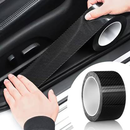 CARZEX Nano black door tape-5 meter car door sill scuff guard protector Door Sill Plate