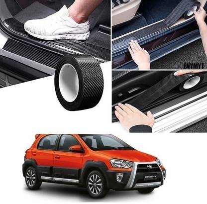 ENEMYT Anti-Scratch Sill/Step Tape 5 Meter For Toyota Etios Cross_CR1238 Door Sill Plate
