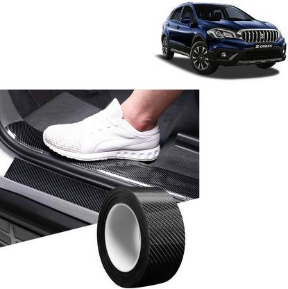 Rhtdm Anti-Scratch sill/Step Decoration Tape 5 meter balck For S-Cross_SP858 Door Sill Plate