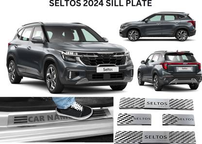 Ad chrome SELTOS CHROME SCUFF PLATE Door Sill Plate