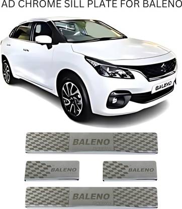 Ad chrome Baleno Foot Step New Door Sill Plate