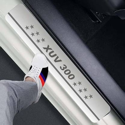 CARXTREME Mahindra XUV 300 Foot Step Compatible For All Models (4 Pcs) Door Sill Plate
