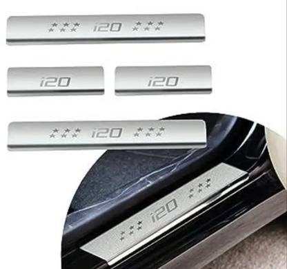 INDMOTIVE DOOR SILL GAURD FOR i20
 /FOOTPATI/FOOTSTEP/PROTECTOR (SET OF 4 ) Door Sill Plate