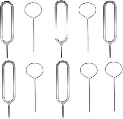 KAELAN 10PCS SIM Card Tray Open Eject Pin Removal Tool Needle Opener Ejector Sim Adapter