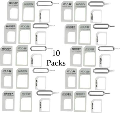 PARANDIV Branded Original Quality SIM Adapter Kit (White) Sim Adapter