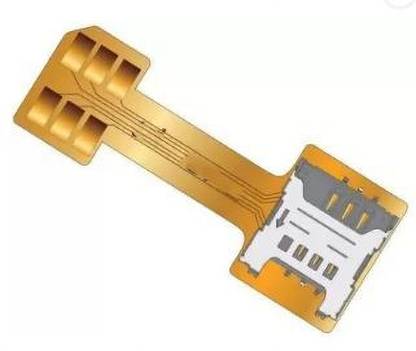 TECHGEAR New Hybrid Sim Slot Adapter to Run 2 Sim and Micro SD Card Sim Adapter