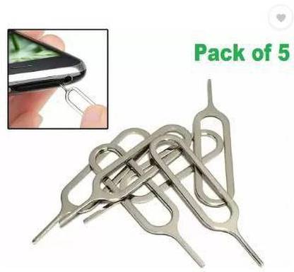 TECHGEAR SIM Card Ejector PIN for All Smartphones (Pack of 5 ) Sim Adapter