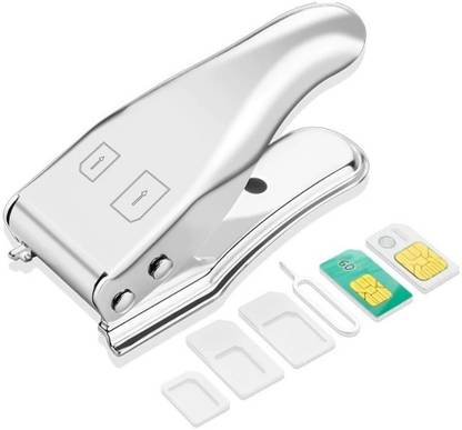 TECHGEAR SIM Card Cutter, 2-in-1 Cutting SIM Card Standard to Micro/Micro to Nano6 Sim Cutter