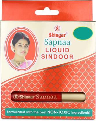 SHINGAR Sapnaa Matte Sindoor Water Resistant & Quick Drying Formulation - Pack Of 4 Liquid Sindoor