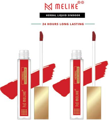 Roop Lady 100% Red Natural Liquid Sindoor Matte Sindoor set of 2 liquid