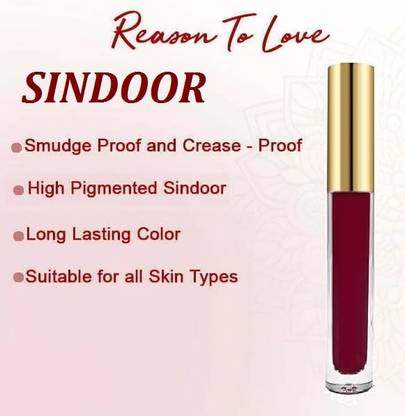 NADJA Mattlook Matte Liquid Sindoor Water Proof, LIQUID