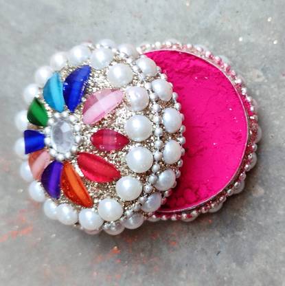 Amaryllis Pink Natural Sindoor Dust | Kumkum Powder for Women Sindoor