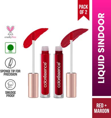 COLORESSENCE Quick Drying Longlasting Waterproof Liquid Sindoor