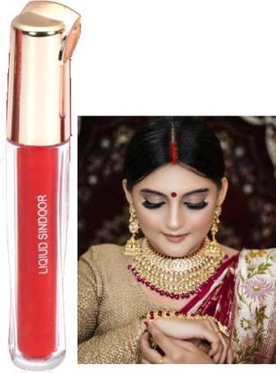 Amaryllis New Sparkling LIQUID SINDOOR Water Proof Red Sindoor Sindoor