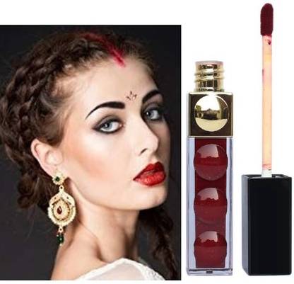 Herrlich DARK MAROON COLOR MATTE LIQUID SINDOOR LIQUID SINDOOR