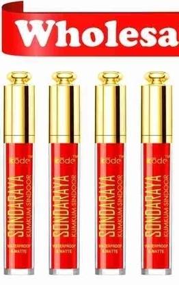 kKode Beutiful matte liquid sindoor set 4 Matte liquid sindoor