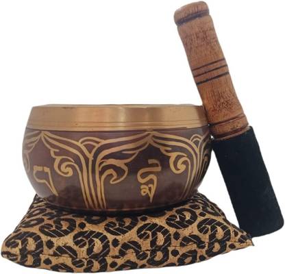 The Healing Store 4” SINGING BOWL,MUSICAL INSTRUMENTS FOR ADULT,TIBETAN BOWL FOR HEALING Singing Bowl