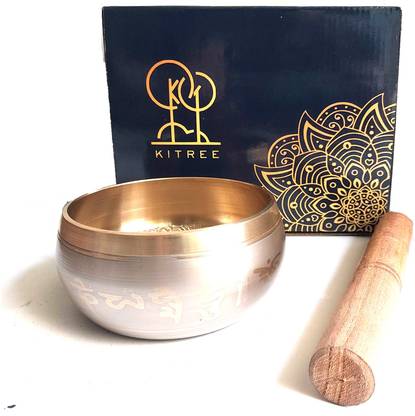 KITREE Himalayan singing bowl for meditation and for music therapy Singing Bowl