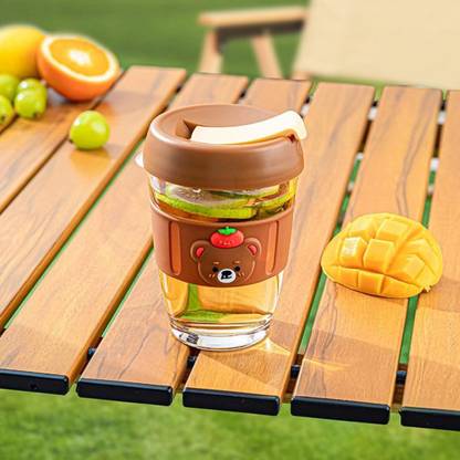 RYASHENTERPRISE Cartoon Creative Fruit Juice Milk,Black Tea and Coffee Sipper Tumbler Mug