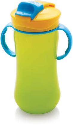 Laserbot Twin Handle Hard Spout Sipper/Sippy for Kids Milk Feeding 440 ML