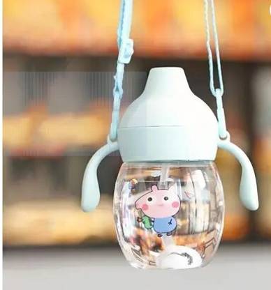 KEYKART Eco-friendly Baby Silicon Spout Sipper Water Bottle 340mlFor kids