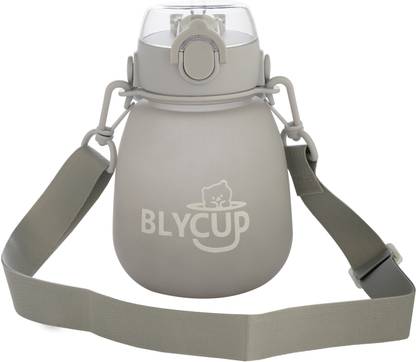 GUCHIGU Baby Sipper Bottle with Drawstring, BPA free Baby Training Silicone Straw Cup