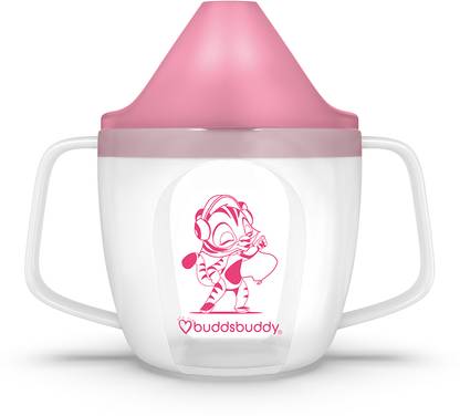 Buddsbuddy BPA Free Two Handle Trendy Baby Training Sipper Cup (12m+) BB7216 - 150 ml