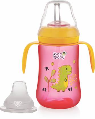 Beebaby Dino 2 in 1 Spout & Straw Sippy Cup for Baby, Leak Proof Sipper, BPA Free, 300ML